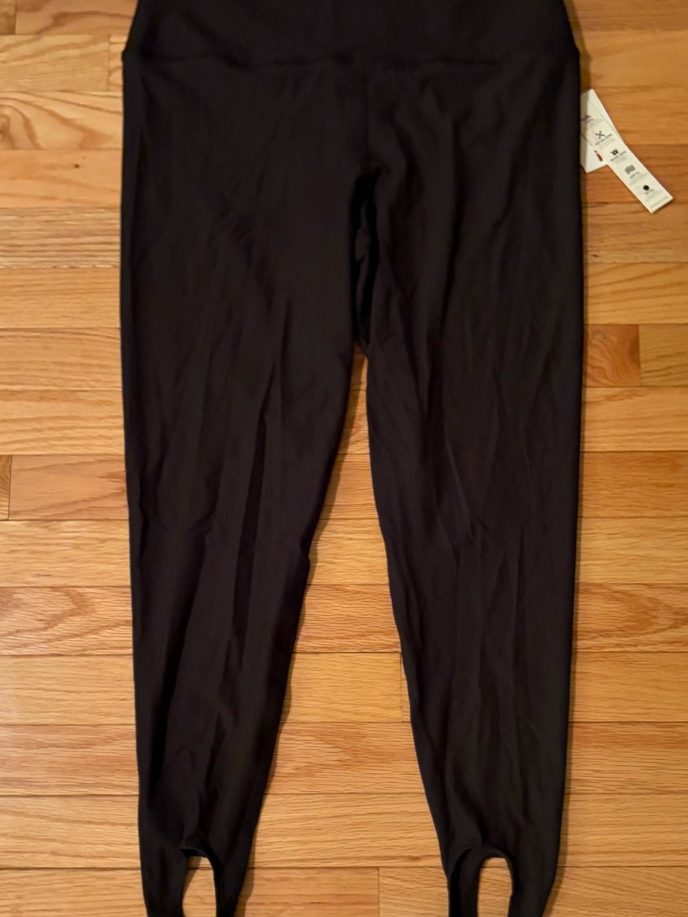 Evolution and Creation Black Stirrup Leggings